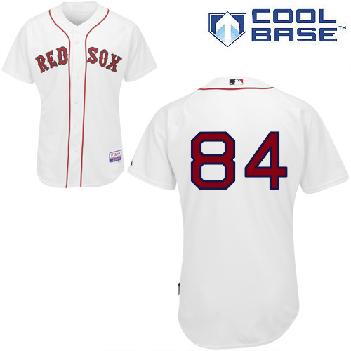 Eduardo Rodriguez #84 MLB Jersey-Boston Red Sox Men's Authentic Home White Cool Base Baseball Jersey